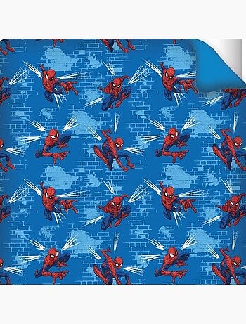 Housse de couette polycoton spider-man licence officielle marvel 140x200cm + taie 65x65cm