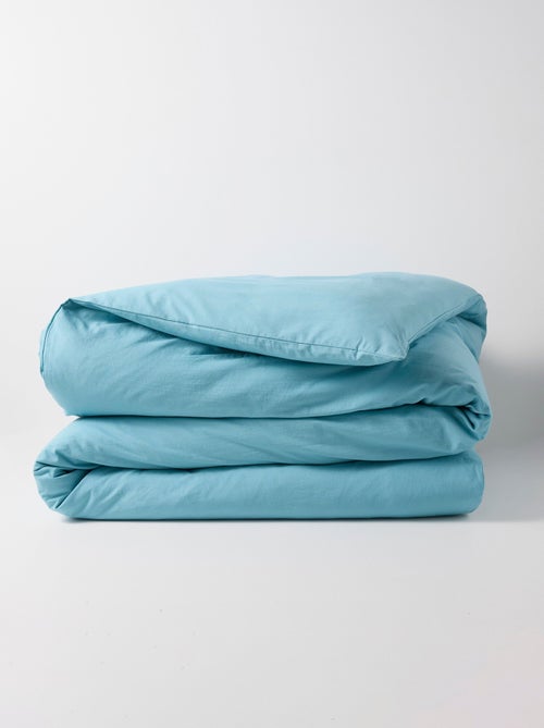 Housse de couette polycoton unie - Afibel - Kiabi