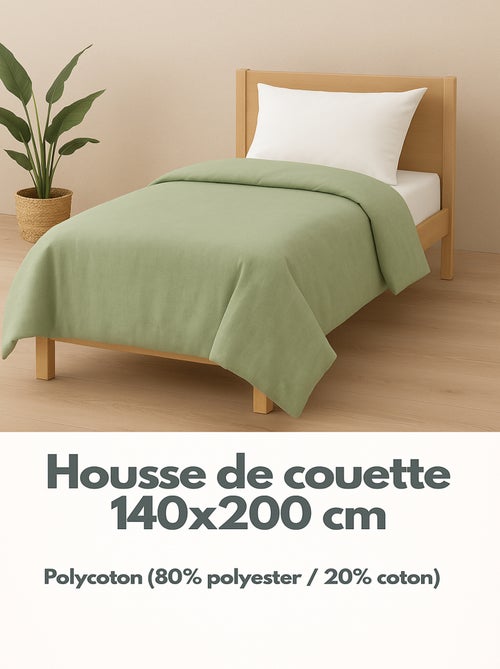 Housse de couette Polycoton - Kiabi Housse de couette Polycoton - Kiabi