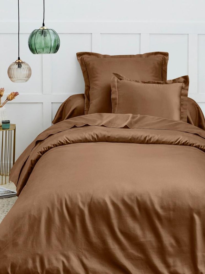 Housse de couette "Prémium" - Couleur Taupe Taupe - Kiabi