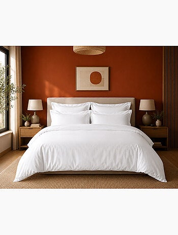 Housse de Couette Prestige 120 Fils/cm² Satin de Coton