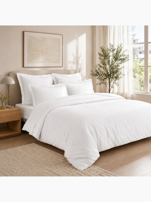 Housse de Couette Prestige 120 Fils/cm² Satin de Coton - Kiabi Housse de Couette Prestige 120 Fils/cm² Satin de Coton - Kiabi