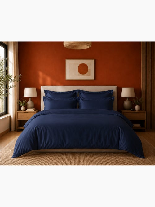 Housse de couette prestige 120 fils/cm² satin de coton - Kiabi Housse de couette prestige 120 fils/cm² satin de coton - Kiabi