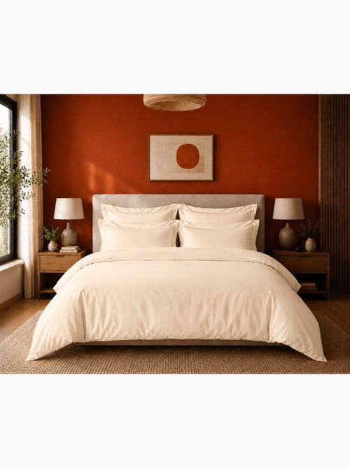 Housse de Couette Prestige 120 Fils/cm² Satin de Coton - Kiabi Housse de Couette Prestige 120 Fils/cm² Satin de Coton - Kiabi