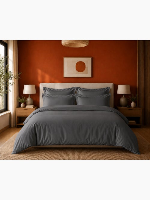 Housse de Couette Prestige 120 Fils/cm² Satin de Coton - Kiabi Housse de Couette Prestige 120 Fils/cm² Satin de Coton - Kiabi