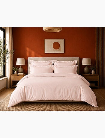 Housse de couette prestige 120 fils/cm² satin de coton