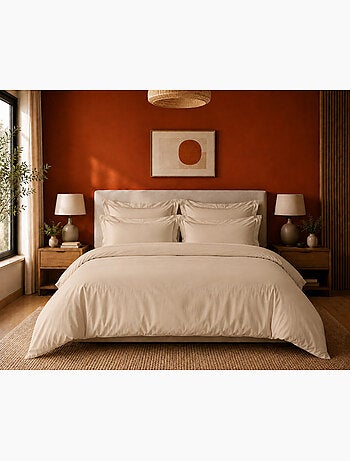 Housse de Couette Prestige 120 Fils/cm² Satin de Coton