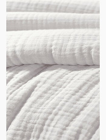 Housse de Couette Quadruple Gaze de Coton 220 g/m² Bella Chantilly