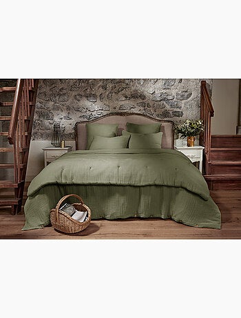 Housse de Couette Quadruple Gaze de Coton 220 g/m² Bella Chantilly