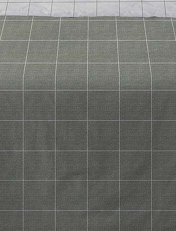 Housse de couette Régis marron + 2 taies