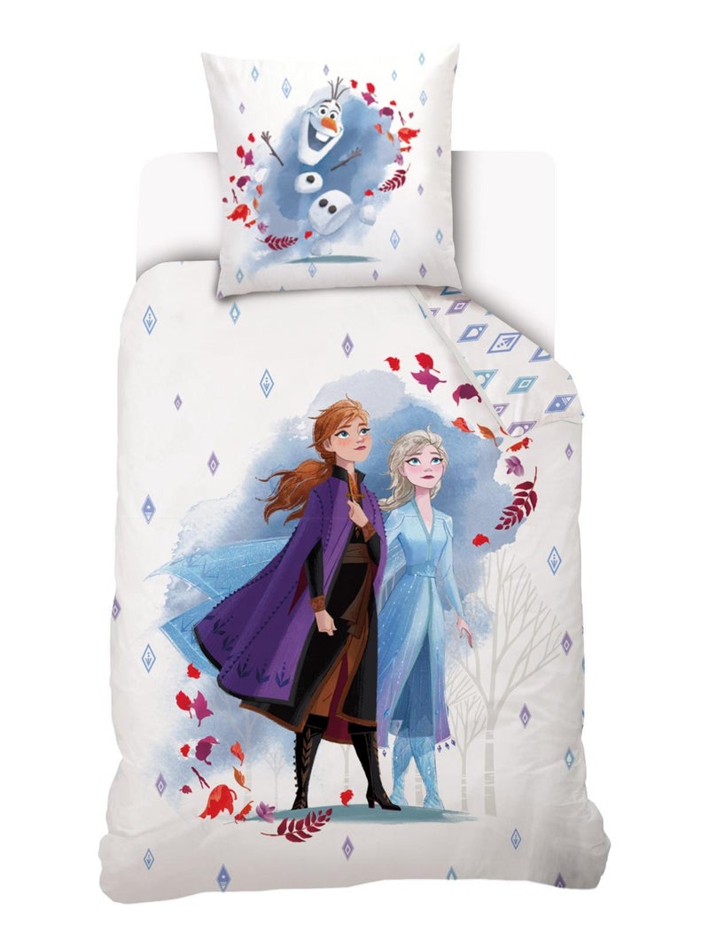 Housse De Couette Et Une Taie Enfant Coton  140 X 200 Cm  Banquise 118363 1656073838