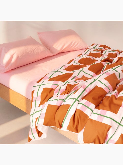 Housse de couette Retro arty "Happyfriday" - Kiabi