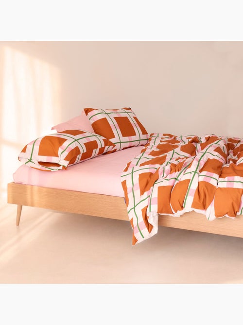 Housse de couette Retro arty "Happyfriday" - Kiabi