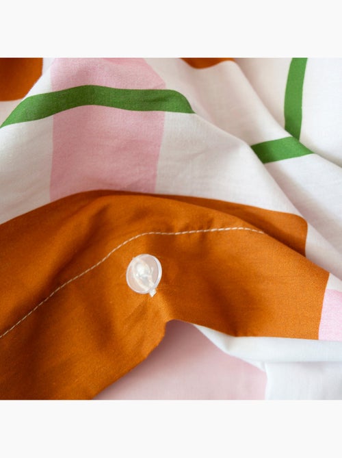 Housse de couette Retro arty "Happyfriday" - Kiabi
