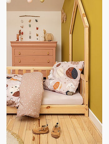 Housse de couette réversible + 1 taie d’oreiller – Coton 57 fils – SKY DREAM