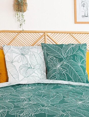 Housse de couette réversible 240x220 TILDA + 2 taies 100% coton adouci 57 fils/cm2