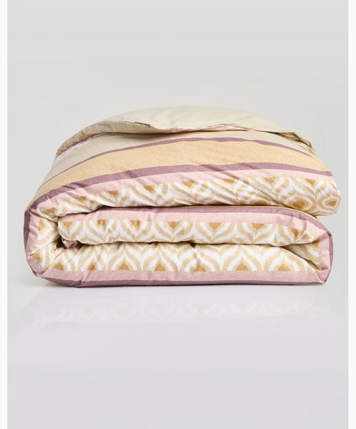 Housse de couette réversible coton 57 fils/cm² - Afibel - Kiabi