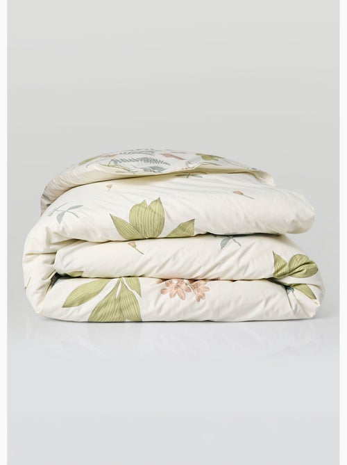 Housse de couette réversible coton percale 80 fils/cm² - Afibel - Kiabi