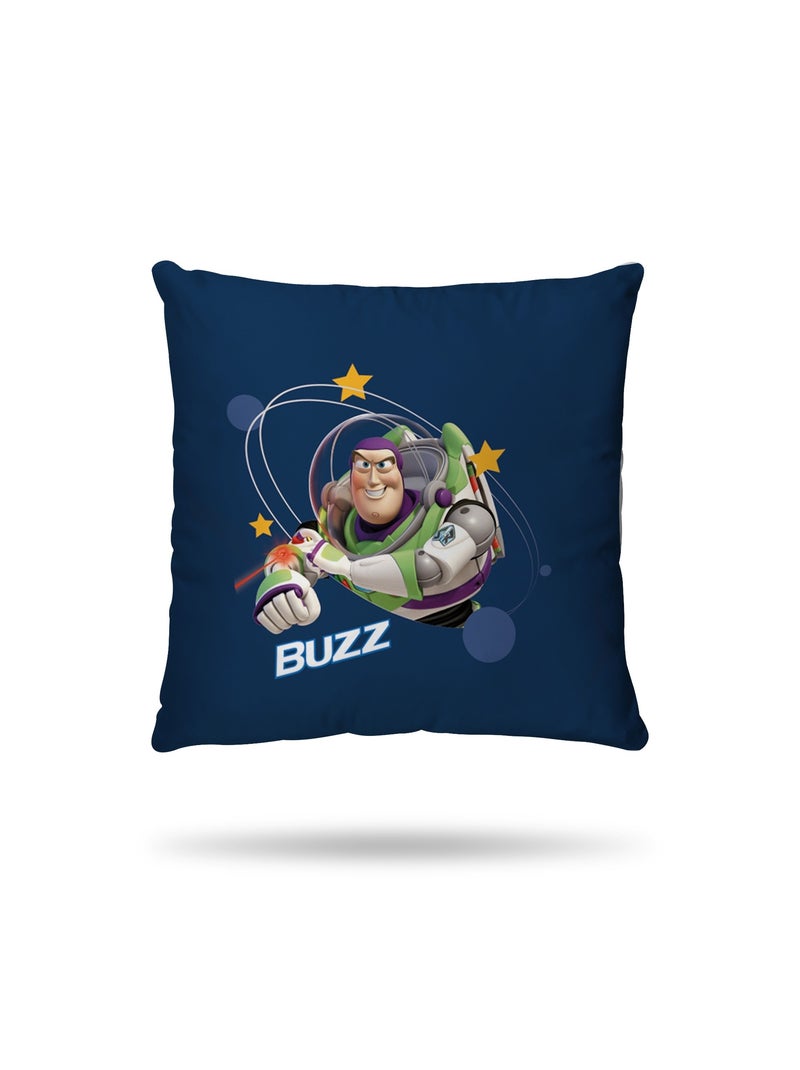 Housse de couette réversible Disney Toy Story Buzz et Woody 140x200 cm - 100% Coton - Bleu/Beige Bleu - Kiabi
