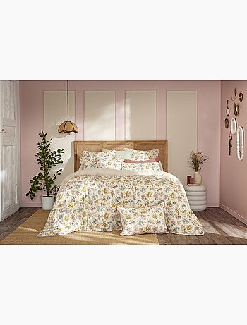 Housse de Couette Réversible Double Gaze de Coton 125 g/m² Ava