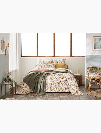 Housse de couette réversible – Double Gaze de Coton Imprimée Clarence