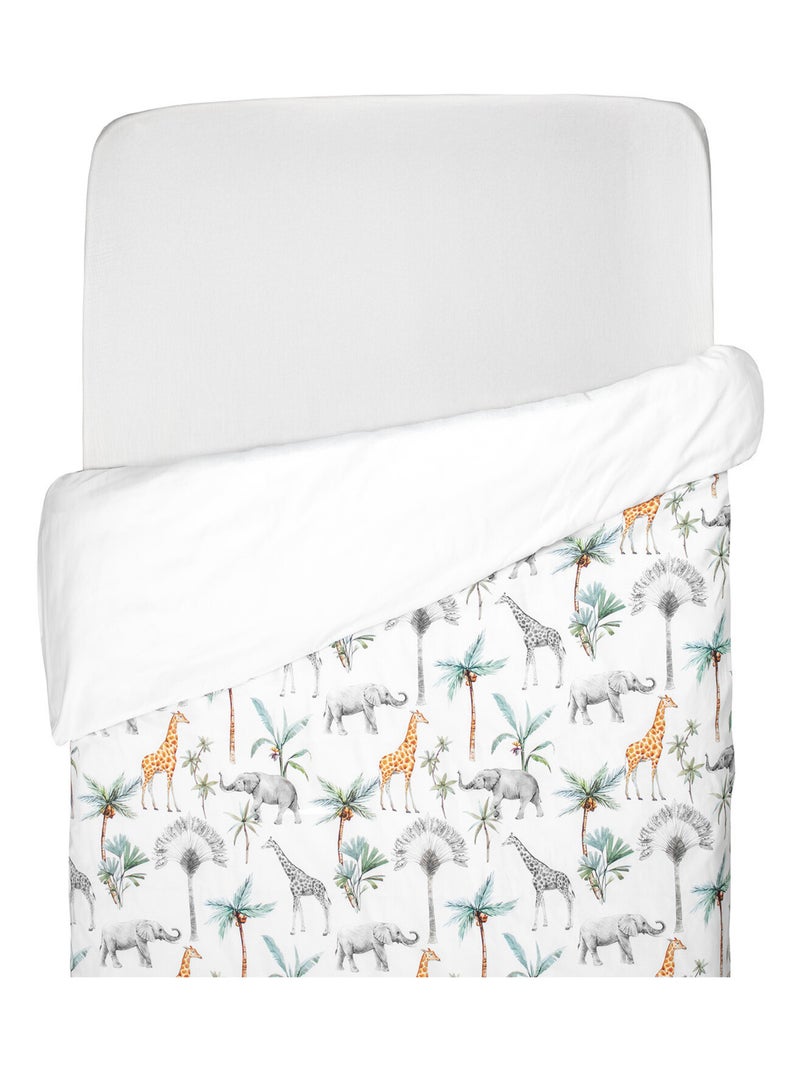 Housse de couette réversible pour enfant, Safari SEVIRA KIDS Multicolore - Kiabi