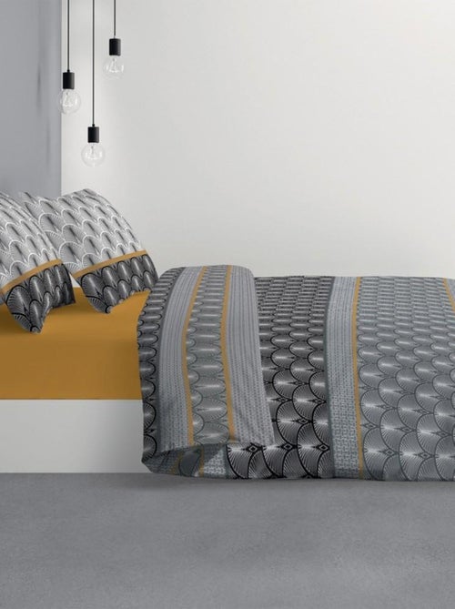 Housse de couette  Sakigold + taie(s) coton 57 fils - Kiabi