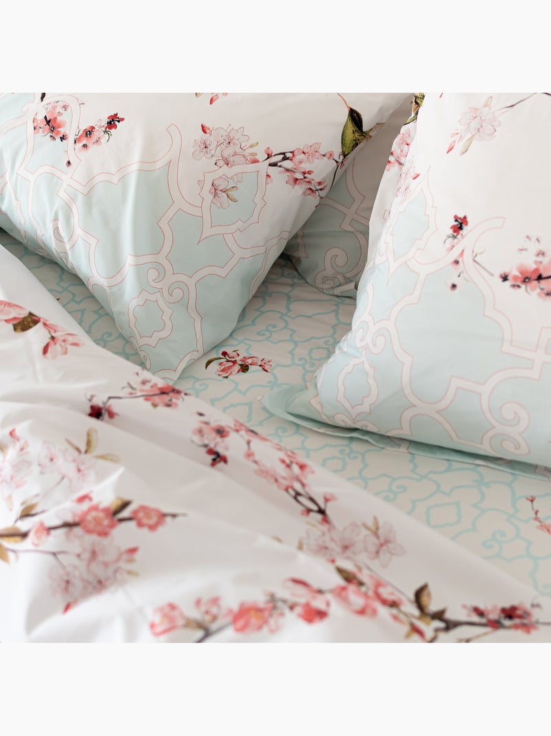 Housse de couette Sakura "Happyfriday" Blanc - Kiabi