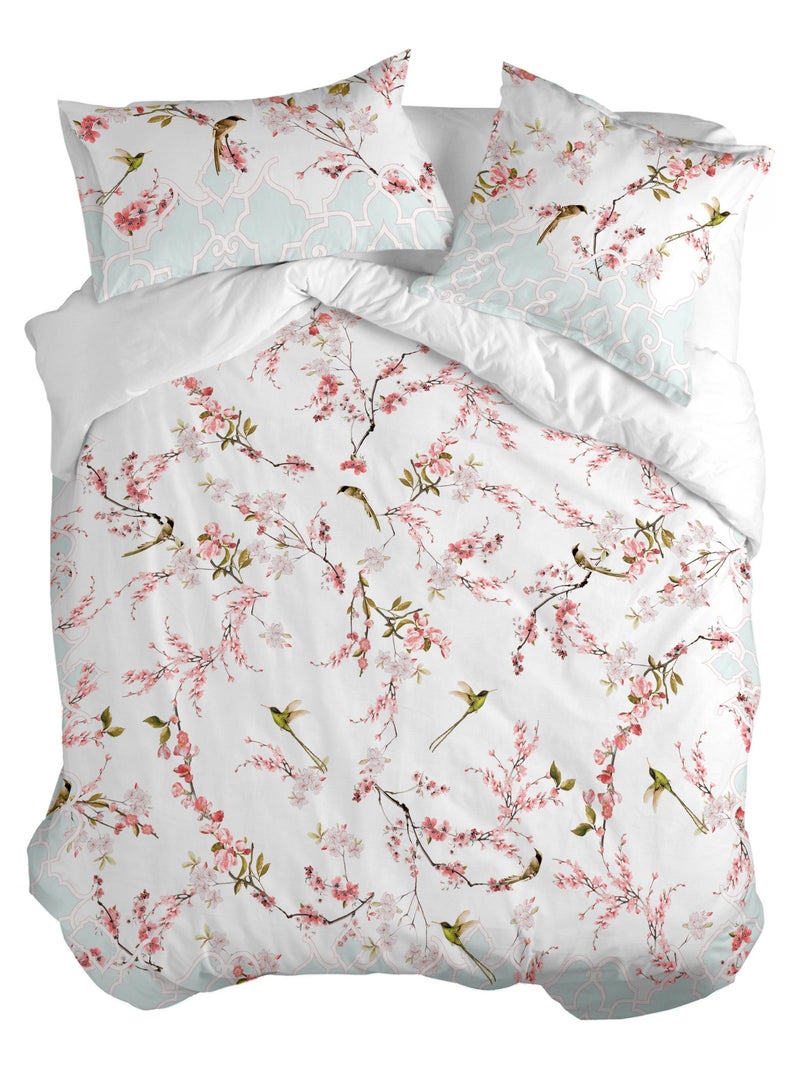 Housse de couette Sakura "Happyfriday" Blanc - Kiabi