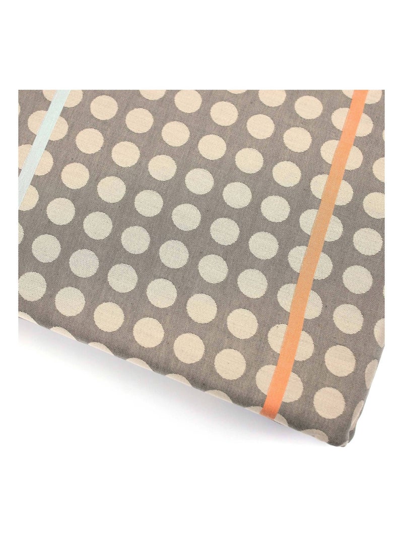 Housse de couette Satin coton DAUPHINE Marron - Kiabi