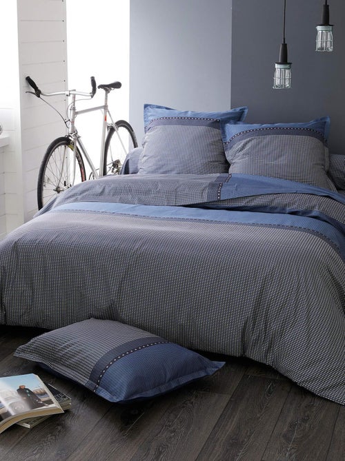 Housse de couette satin coton ENZO - Kiabi