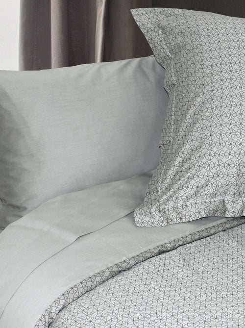 Housse de couette Satin coton ETOILE - Kiabi Housse de couette Satin coton ETOILE - Kiabi
