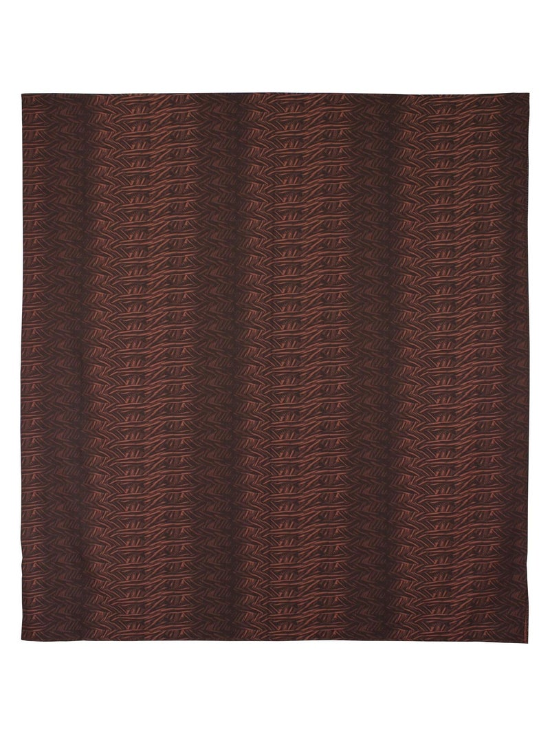 Housse de couette Satin coton OPERA Marron - Kiabi