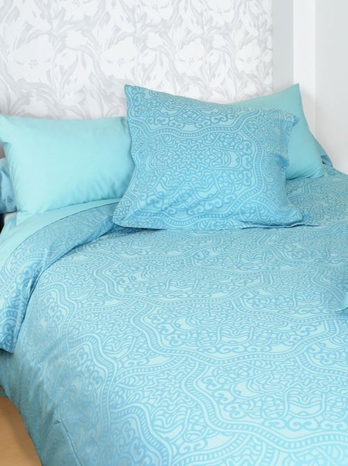 Housse de couette Satin coton PANTHEON - Kiabi Housse de couette Satin coton PANTHEON - Kiabi
