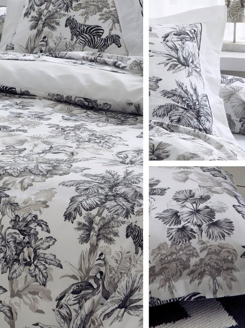 Housse de couette satin coton SAVANE - Kiabi