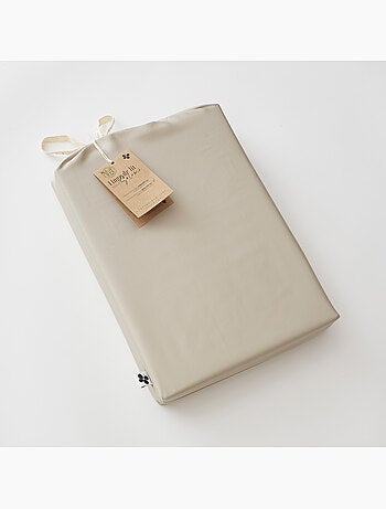 Housse de couette – satin de bambou – salomé