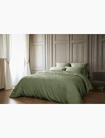 Housse de couette – satin de bambou – salomé