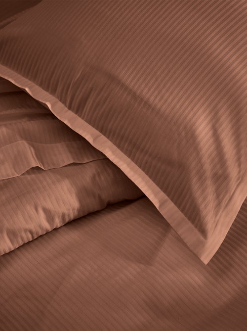 Housse de couette satin de coton GRAND HÔTEL - Kiabi