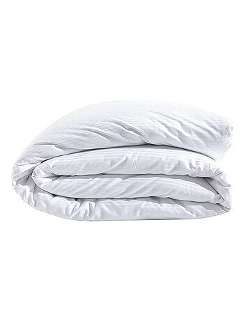 Housse de couette satin de coton rayé