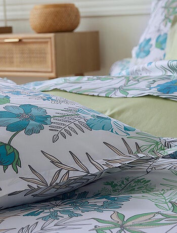 Housse de couette satin de coton végétal