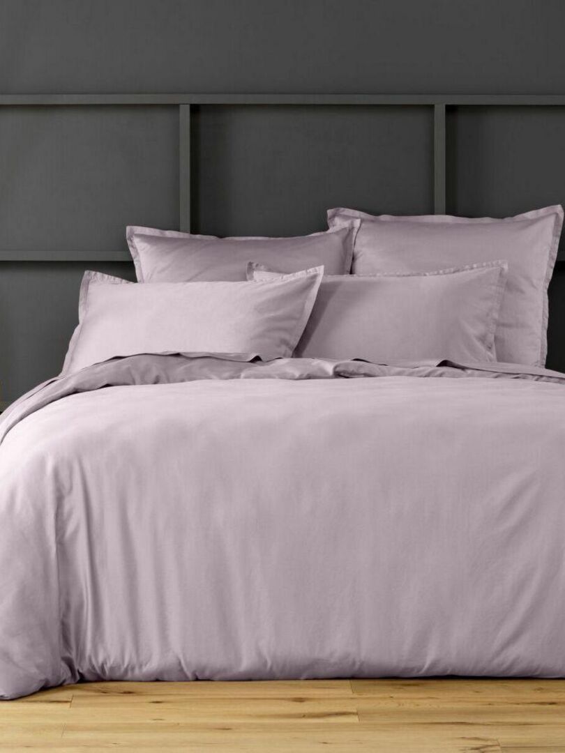 Housse de couette Satin de Coton - Violet - Kiabi - 65.95€