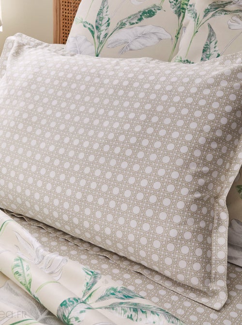 Housse de couette satin VOYAGE - Kiabi Housse de couette satin VOYAGE - Kiabi