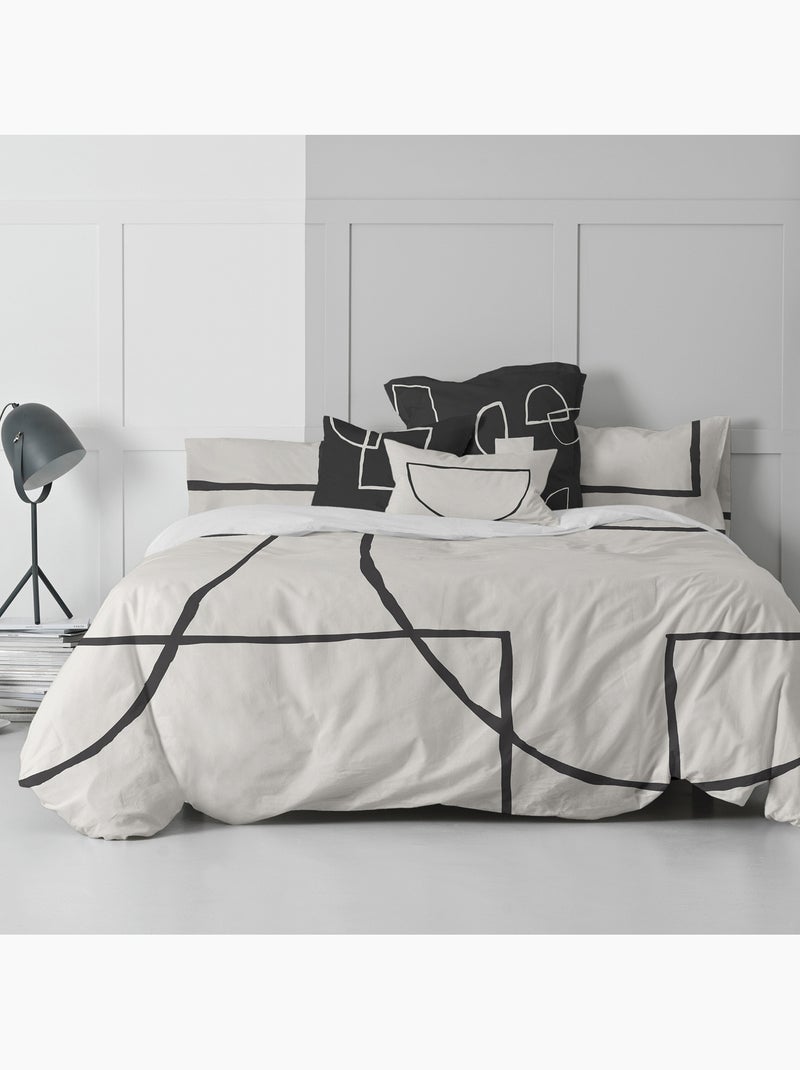 Housse de couette Serenity "Happyfriday" Blanc - Kiabi