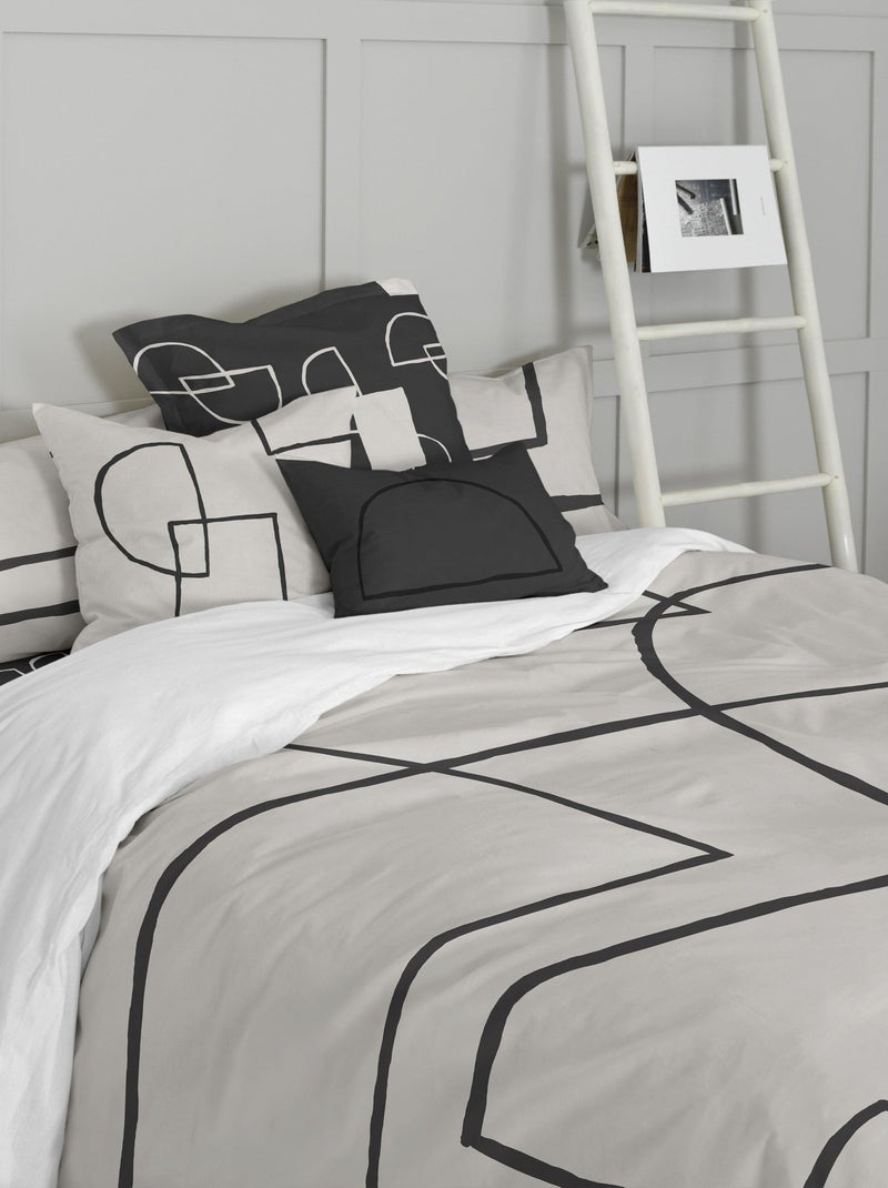Housse de couette Serenity "Happyfriday" Blanc - Kiabi
