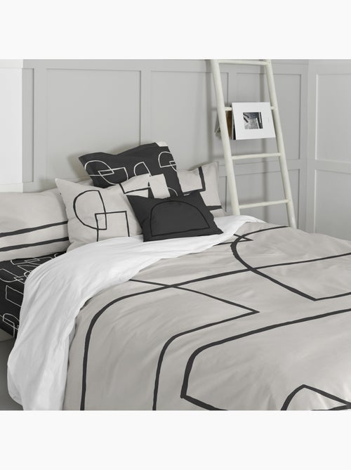 Housse de couette Serenity "Happyfriday" - Kiabi