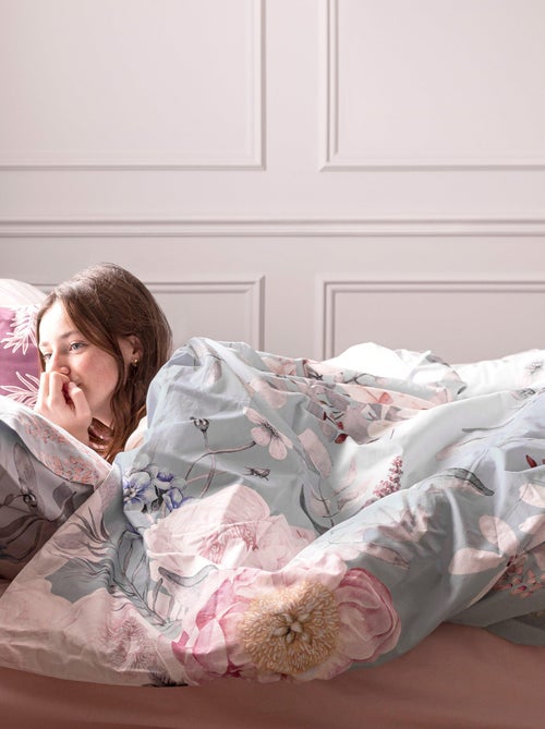 Housse de couette Soft bouquet "Happyfriday" - Kiabi