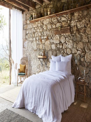 Housse de couette "Soline" toutes dimensions Lin lavé - Soline Craie - Housse de couette 260 x 240 c