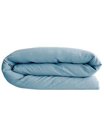 Housse de couette SONATE lin lavé froissé