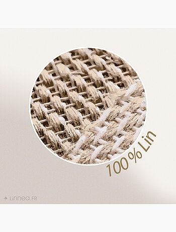 Housse de couette SONATE lin lavé froissé