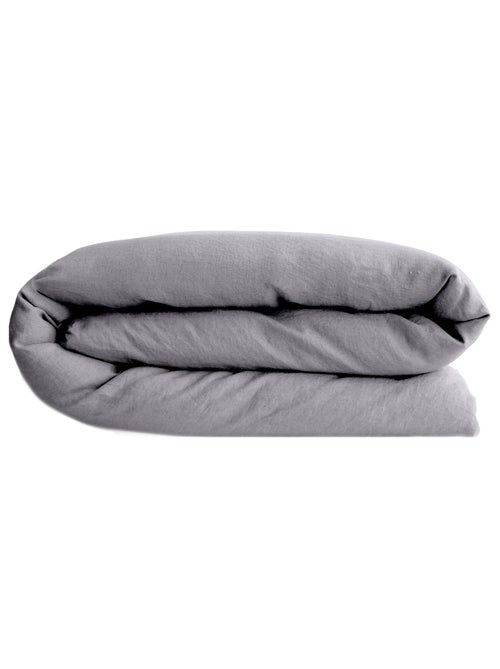 Housse de couette SONATE lin lavé froissé - Kiabi Housse de couette SONATE lin lavé froissé - Kiabi